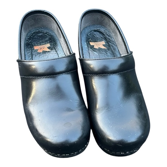 Dansko Black Comfort Clogs - Picture 4 of 5